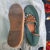 گیوه دستباف زنانه|کیف، کفش، کمربند|قدس, شهرقدس|دیوار