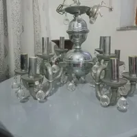 لوستر ۱۲ شاخه دو عدد در حد نو