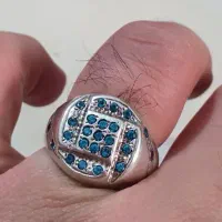 انگشتر جواهراتی با رکاب دست احسان قم|جواهرات|تهران, شهرک طالقانی|دیوار