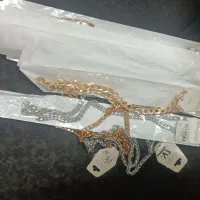 دستبند .گردنبند .پابند انگشتر ‌.بدلیجات .نیم ست
