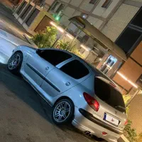 پژو ۲۰۶ نقره ای تیپ ۶ اتوماتیک