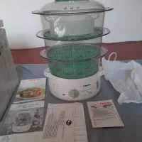 بخار پز سه طبقه تفال|اجاق گاز و لوازم برقی پختوپز|ارومیه, |دیوار