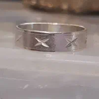 حلقه نقره نونو وزن ۳/۳۰۰ گرم
