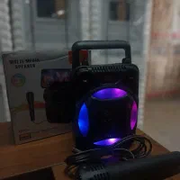 اسپیکر با صدای بلند+میکروفون+ضمانت