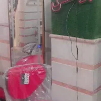 ست کامل صندلی آرایشگاهی صورتی نو|آرایشگاه و سالن‌های زیبایی|پرند, فاز ۶|دیوار