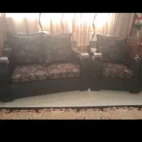 مبل راحتی در حد نو برای باغ و ویلا