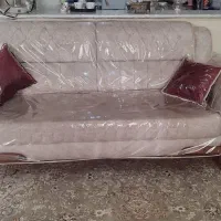 مبل ۸نفره چستر بامیز وگل میز درحدنونونو