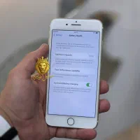 آیفون 7 پلاس پک اصای باتری نو 100% حافظه 128 گیگ|موبایل|رشت, چله خانه|دیوار