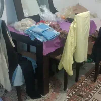 میز ناهار خوری رگالی چوبی