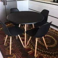 میز و صندلی پلاستیکی آریافایبرگلاس نشکن ناهارخوری|میز و صندلی غذاخوری|تهران, خرمشهر|دیوار