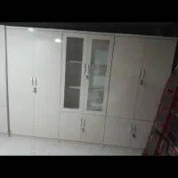 جهیزیه کامل عروس کمد سه تیکه دراور جا کفشی بوفه