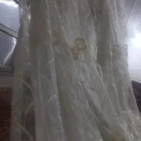 پرده سفید پنچره ودر به فروش میرسد|پرده، رانر، رومیزی|ایذه, |دیوار