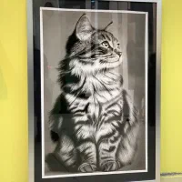 سفارش پرتره سیاه قلم|تابلو، نقاشی، عکس|محمدشهر, محمدشهر|دیوار