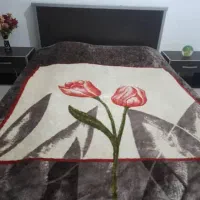 تختخواب 2 نفره همراه با تشک طبی رویال