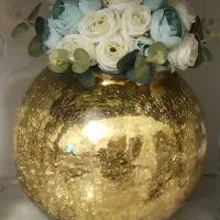 گلدان کروم
