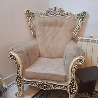 مبل سلطنتی ۵ نفره|مبلمان خانگی و میز عسلی|تهران, منیریه|دیوار