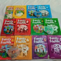 کتاب زبان family and friends