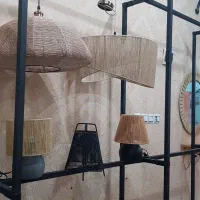 آموزش حضوری ساخت لوستر و آباژور رافیا