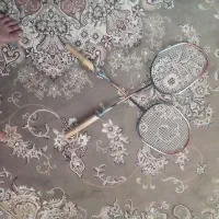 راکت بدمینتون بدون توپ