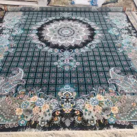 قالی نو 12متری سرمه ایی 700شانه