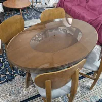 سرویس مبل و میز نهار خوری و گل میز|میز و صندلی غذاخوری|شبانکاره, |دیوار