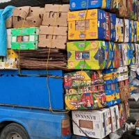 خرسدار سبد لاک و کارتن موز