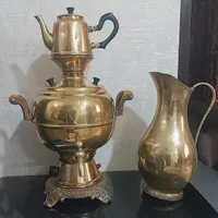 سماور برقی برنجی
