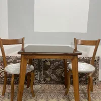 میز ناهار خوری نو چوب اصلی دونفره
