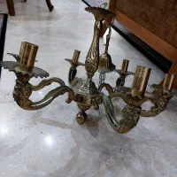 یک جفت لوستر برنز