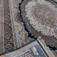 فرش۱۲متری۱۲۰۰شانه۳۶۰۰تراکم دستبافت گونه سورمه ای