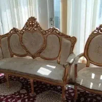 حراج دو دست مبل سلطنتی 18 نفره فقط 3 تومن