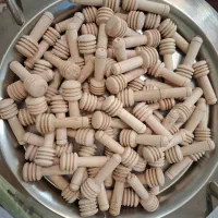 قاشق عسل چوبی مستقیم از تولیدی