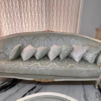 مبل صوفیا ۷ نفره همراه میز ناهارخوری ۸ نفره|مبلمان خانگی و میز عسلی|تهران, اقدسیه|دیوار