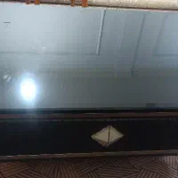 میز وسط مبلمان ترکیب شیشه و ام دی اف