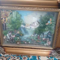 تابلو سه بعدی چوبی