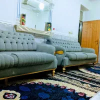 مبلمان راحتی هشت نفره تخت شو|مبلمان خانگی و میز عسلی|سراوان, |دیوار