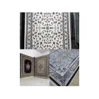 فرش ماشینی طرح باغ گل ۱۲۰۰ شانه/خدادادی
