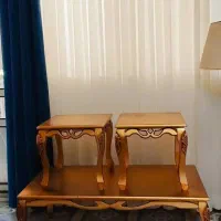 میز جلو مبلی  به همراه دو عدد عسلی|مبلمان خانگی و میز عسلی|املش, |دیوار