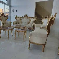 مبل تمام چوب گردو|مبلمان خانگی و میز عسلی|مرند, |دیوار
