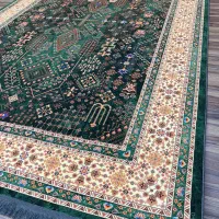 فرش جدید لاکی و سبز|فرش|تهران, کوهک|دیوار