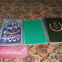 ۵ عدد دفتر ۵۰ برگ ۴ عدد۸۰ برگ و۱ عدد ۱۰۰برگ فوری