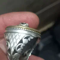 انگشتره شجر وموزانایت عقیق|جواهرات|باقرشهر, |دیوار