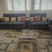 مبل سبز قیمت ۲۰ تومن  مبل طوسی قیمت ۷ تومن|مبلمان خانگی و میز عسلی|قشم, |دیوار