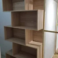 کتابخانه یا قفسه چوبی|کتابخانه، شلف، قفسه‌های دیواری|تهران, قلهک|دیوار