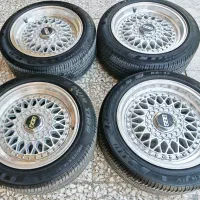 رینگ BBS اورجینال سایز 16 بالاستیک 95درصد