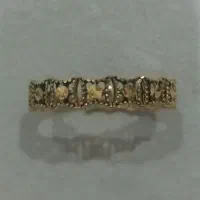 انگشتر سیاه قلم ظریف