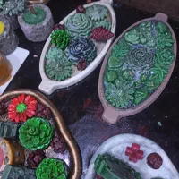 شمع و ظروف دکوری|صنایع دستی و سایر لوازم تزئینی|گرمدره, |دیوار