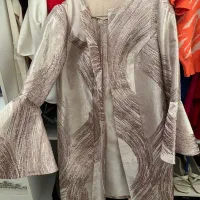 مانتو مجلسی ژاکارد شیک