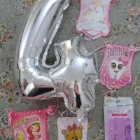 بادکنک 4 پرچم ریسه تولد