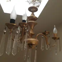 لوستر سه شاخه،برنجیلوستر